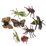 8Pcs/set Plastic 3D Insect Model Kit Baby Children Educational Toys Photography Props
