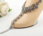 Fashion Bohemia Barefoot Beach Sandals Bridal Wedding Anklet Retro Cheville Foot Jewellery Beach Body Chain