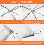 Folding Portable Fire Pit Mesh Fire Pit Bonfire Stand Outdoor Camping Patio UK