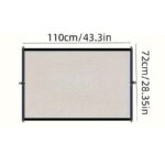Pet Isolation Mesh No Drilling Safety Fences Net Portable Dog Cat Stair Door