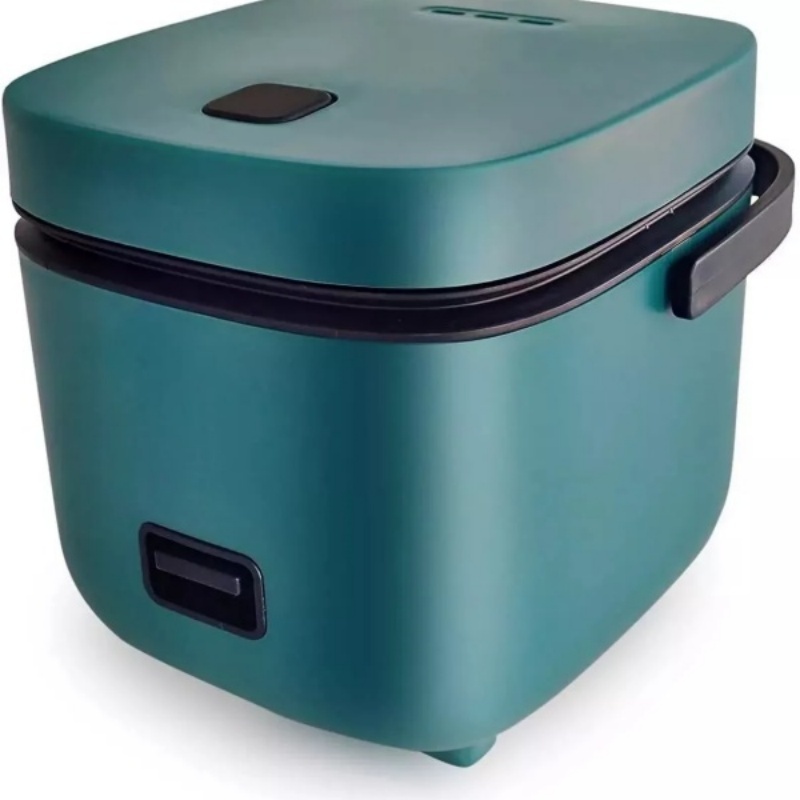 Mini Electric Rice Cooker 1.2L Food Warmer Steamer For 1-2 People