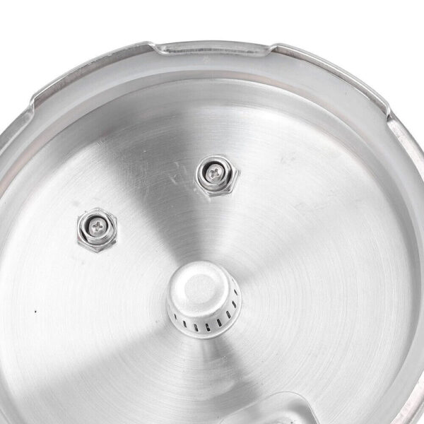 5L Aluminium Pressure Cooker Quick With Lid Latch Indicator Explosion-Proof