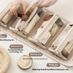 New Folding Cosmetic Bag Large Capacity Portable Handbag Waterproof Travel Storage Washing Bag For Women