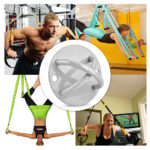 Anti Gravity Aerial Yoga Flying Hammock Sling Metal Ceiling Anchor Plate Mount with Fittings