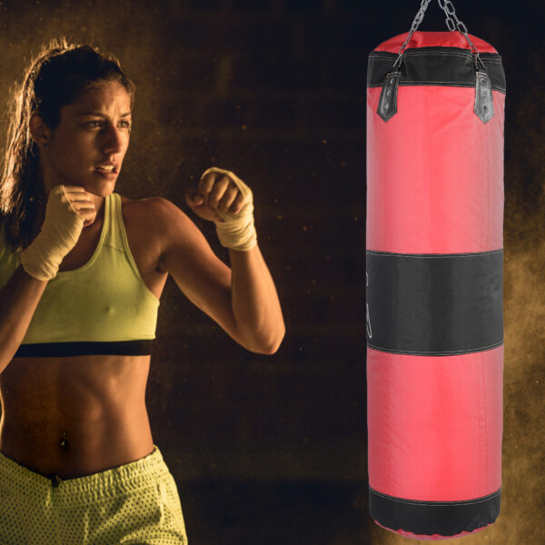 Empty Training Boxing Hook Kick Sandbag Fight Karate Punch Punching Sand Bag Sandbag