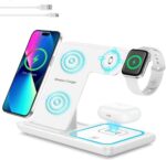 Wireless Charger 3in1 Fast Charger Dock For Watch Air Pods 16 15 14