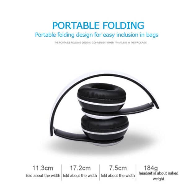 P47 Wireless Bluetooth Headphones With Noise Cancelling Over-Ear Earphones 5.1