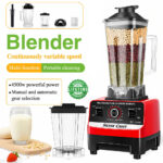 Commercial 6Blade Blender Food Mixer Processor Juicer Ice Crusher Smoothie Maker