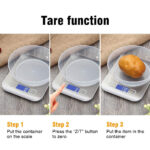 Digital Kitchen Scales Electronic LCD Balance Scale Food Gold Herb Weight Postal