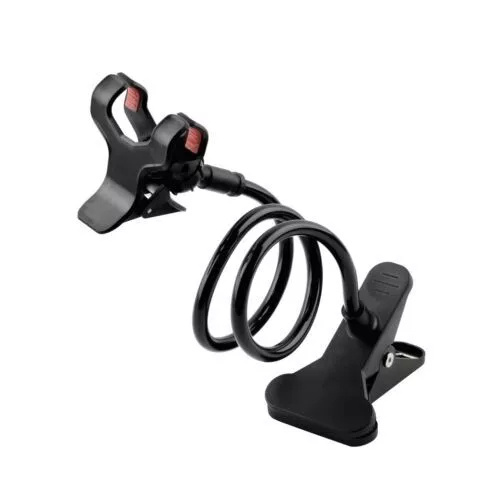Flexible Arm Mobile Phone Holder Clamp Desk Bed Multifunctional Stand For GPS