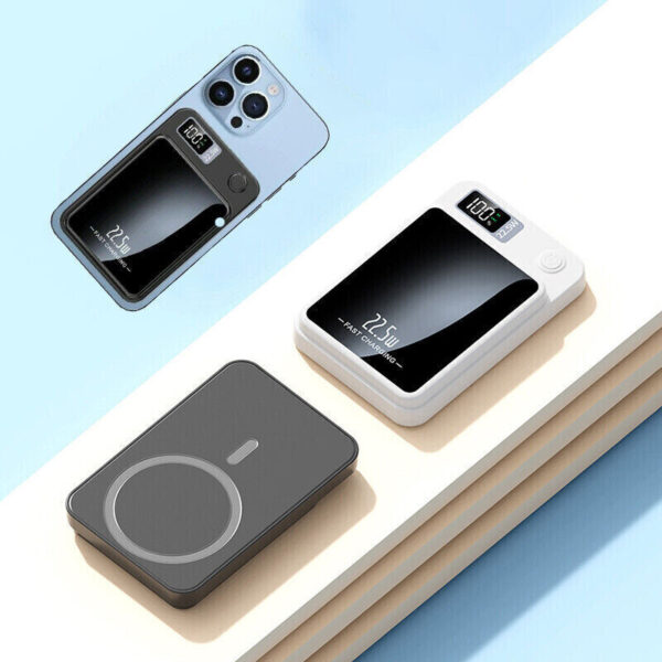 Magnetic Wireless Power Bank 12000mAh For Magsafe Battery Pack For Phone 14 13
